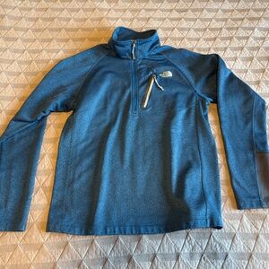 The North Face Fleece Pullover - Blue, Size M